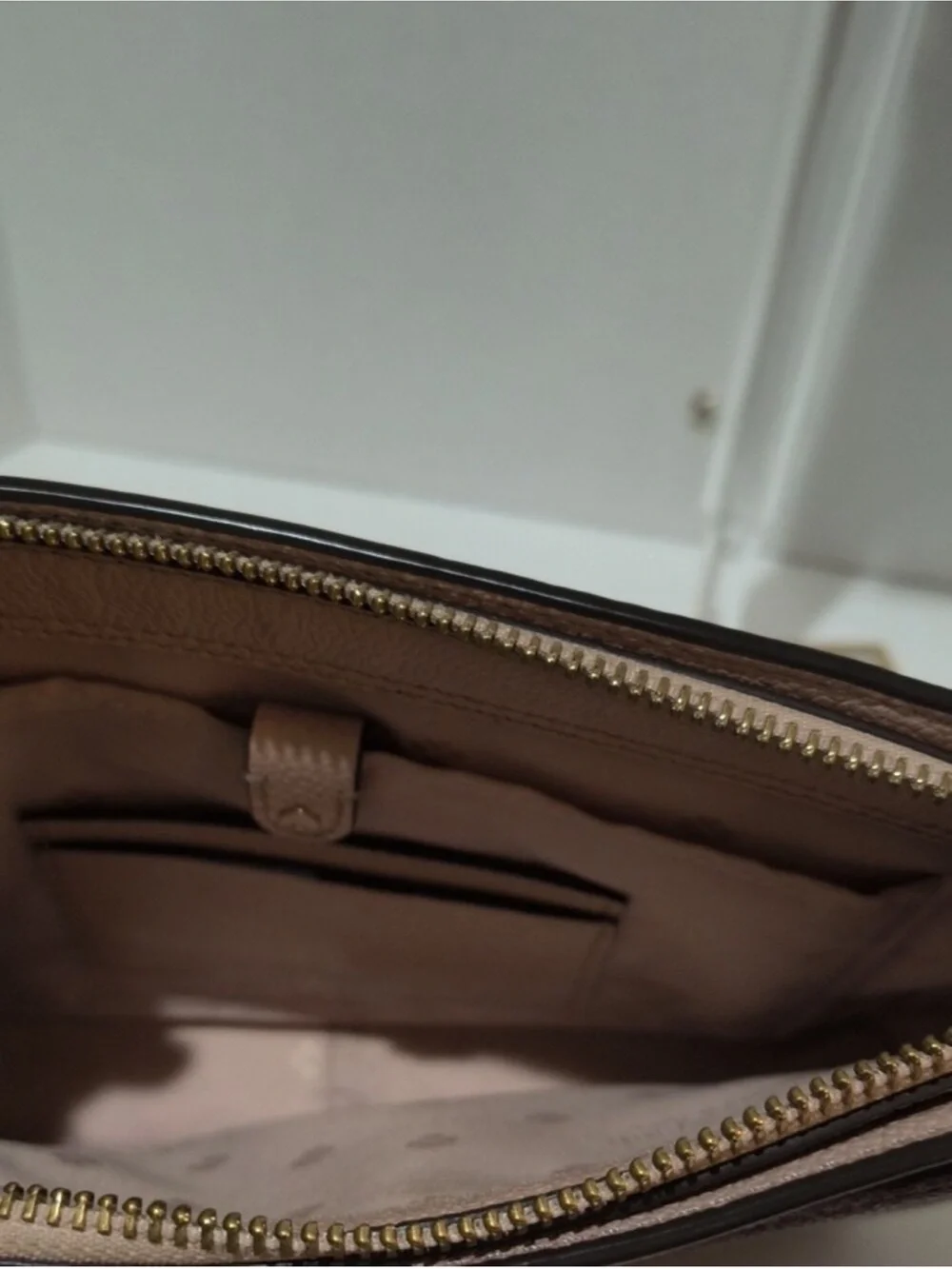 kate spade Burgundy and Blush Two-Tone Crossbody with Wallet